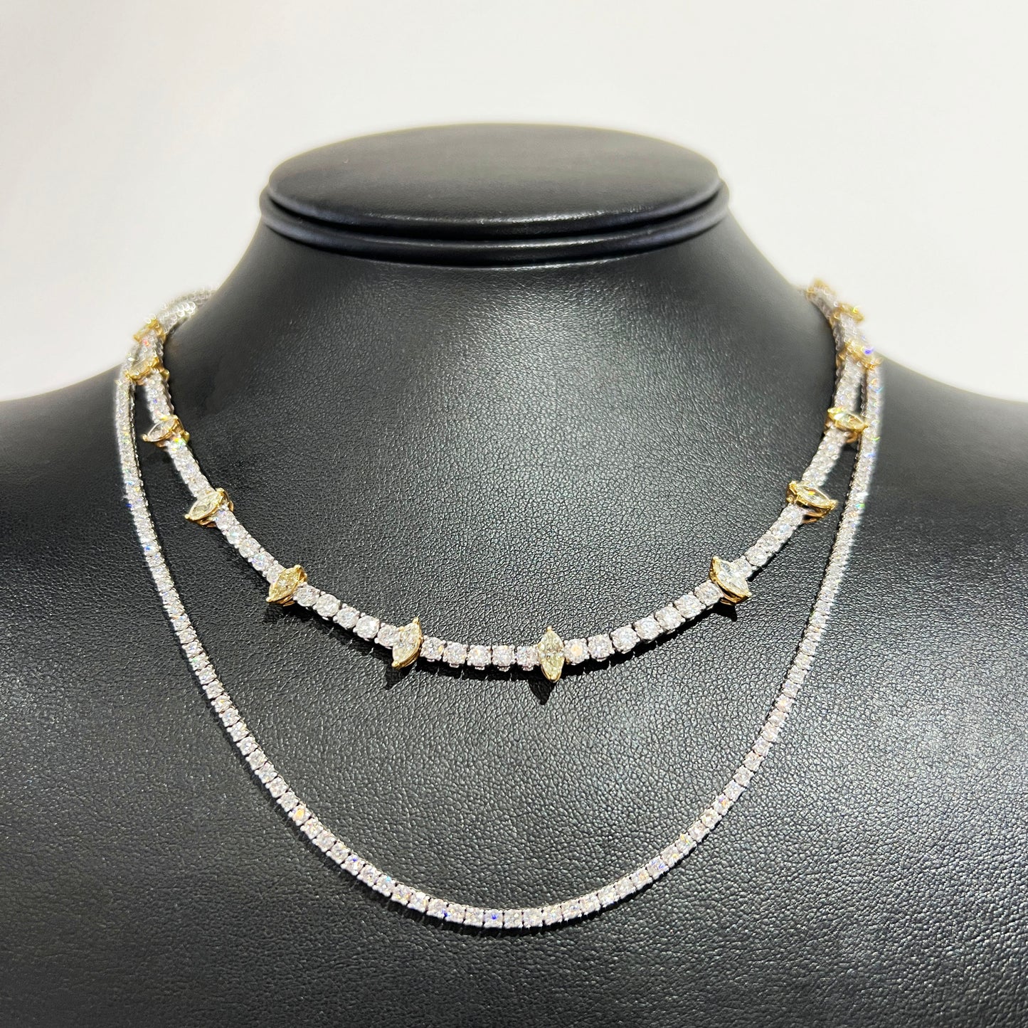 14kw LG Diamonds Tennis Necklace