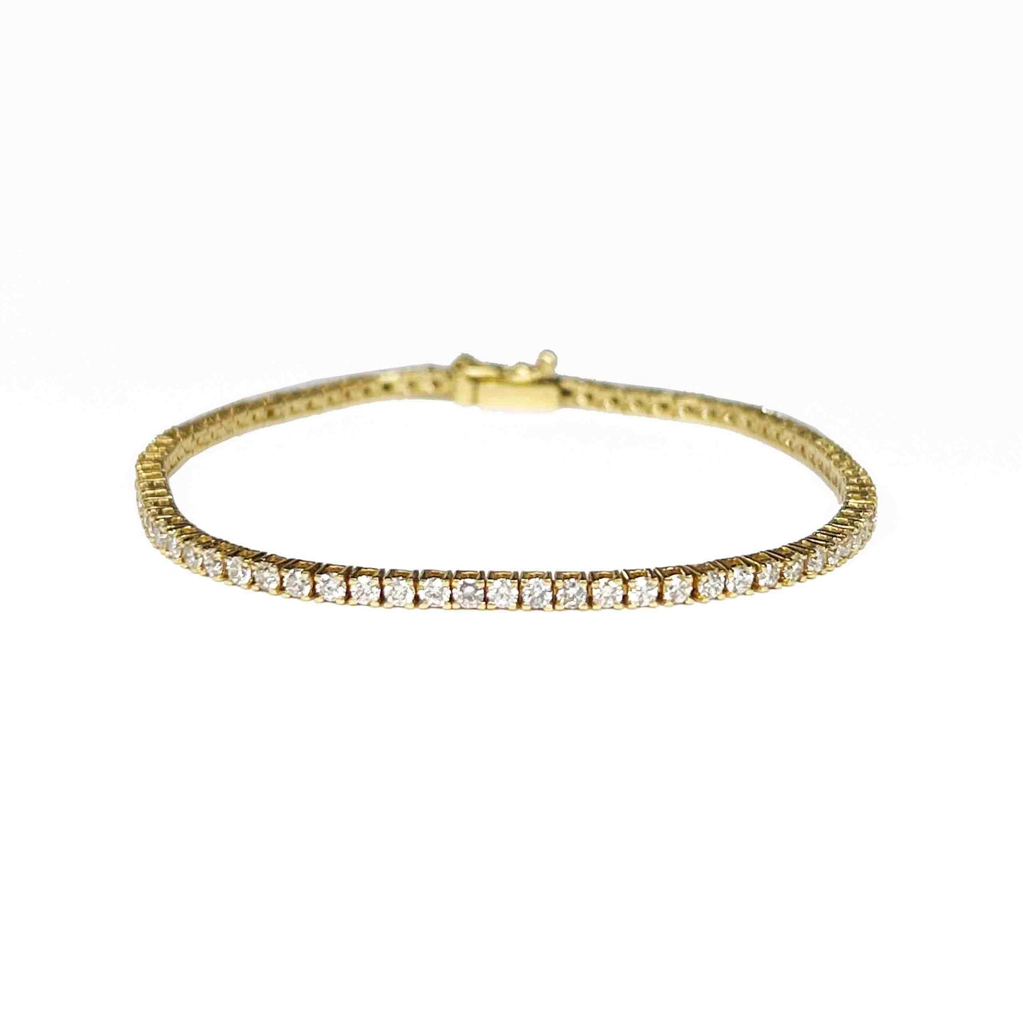 18ky Diamond Tennis Bracelet