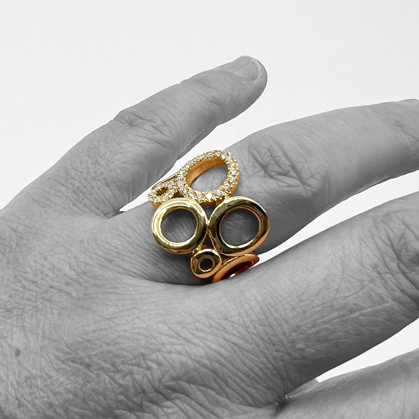 14ky Diamond Ring