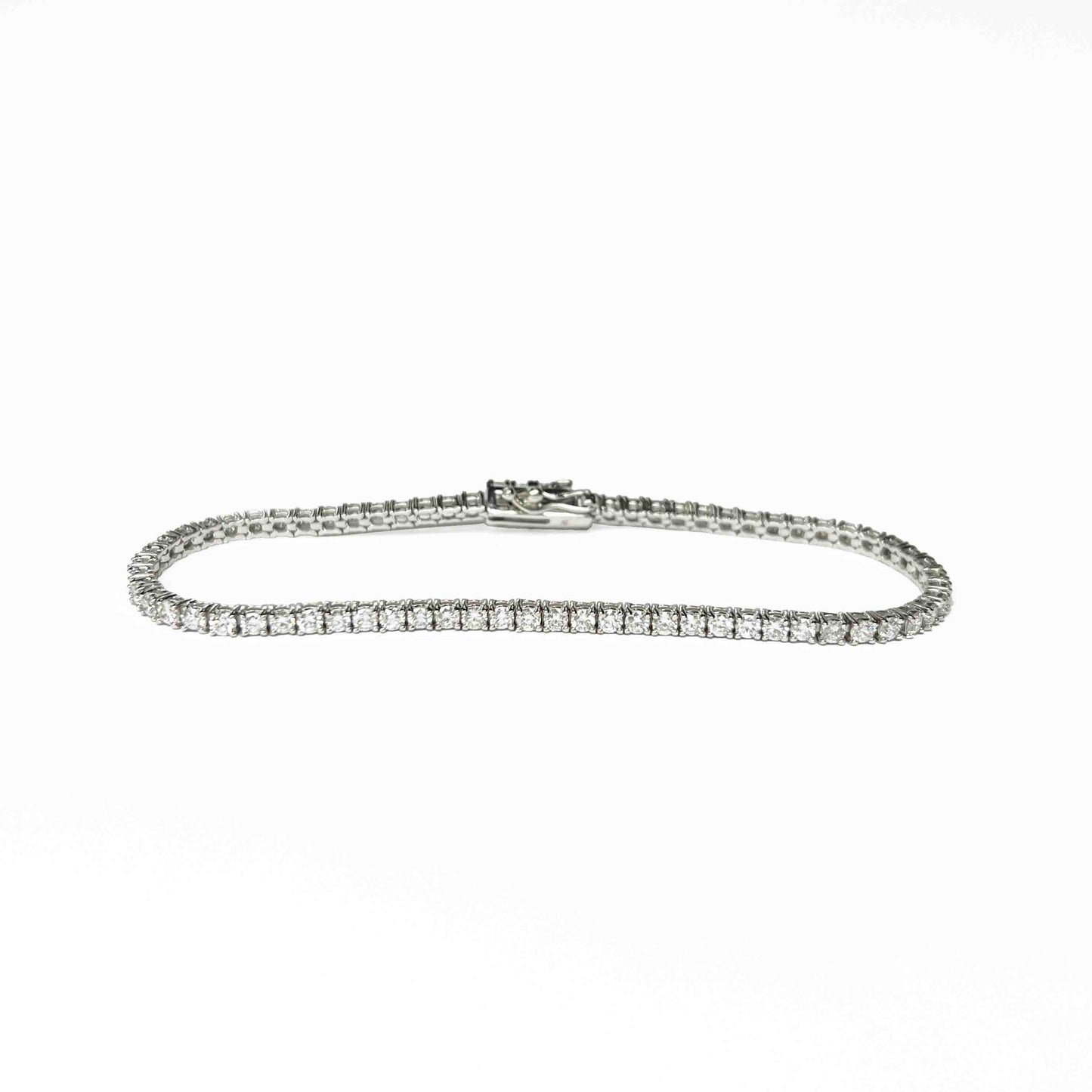 14kw LG Diamond Tennis Bracelet 3ctw