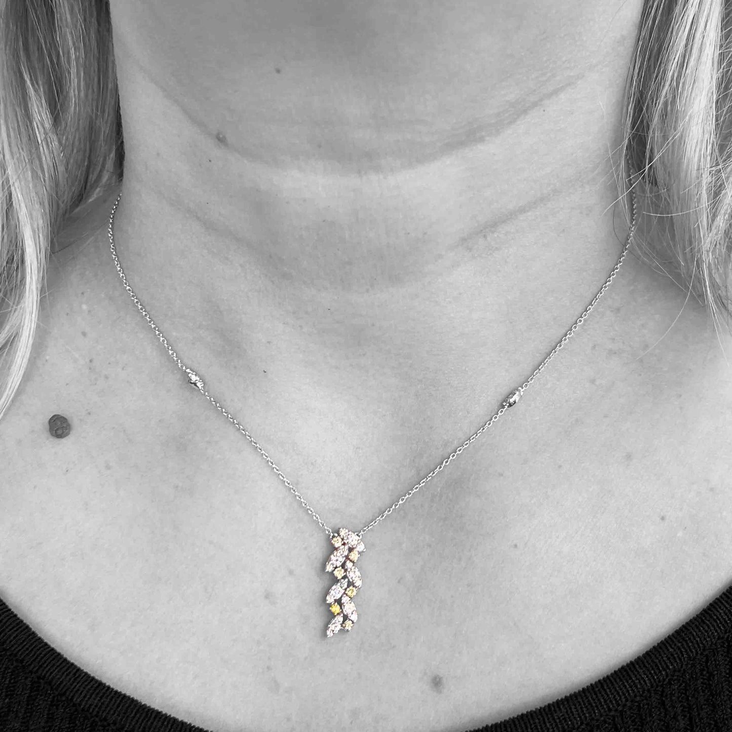 18kw Diamond Necklace