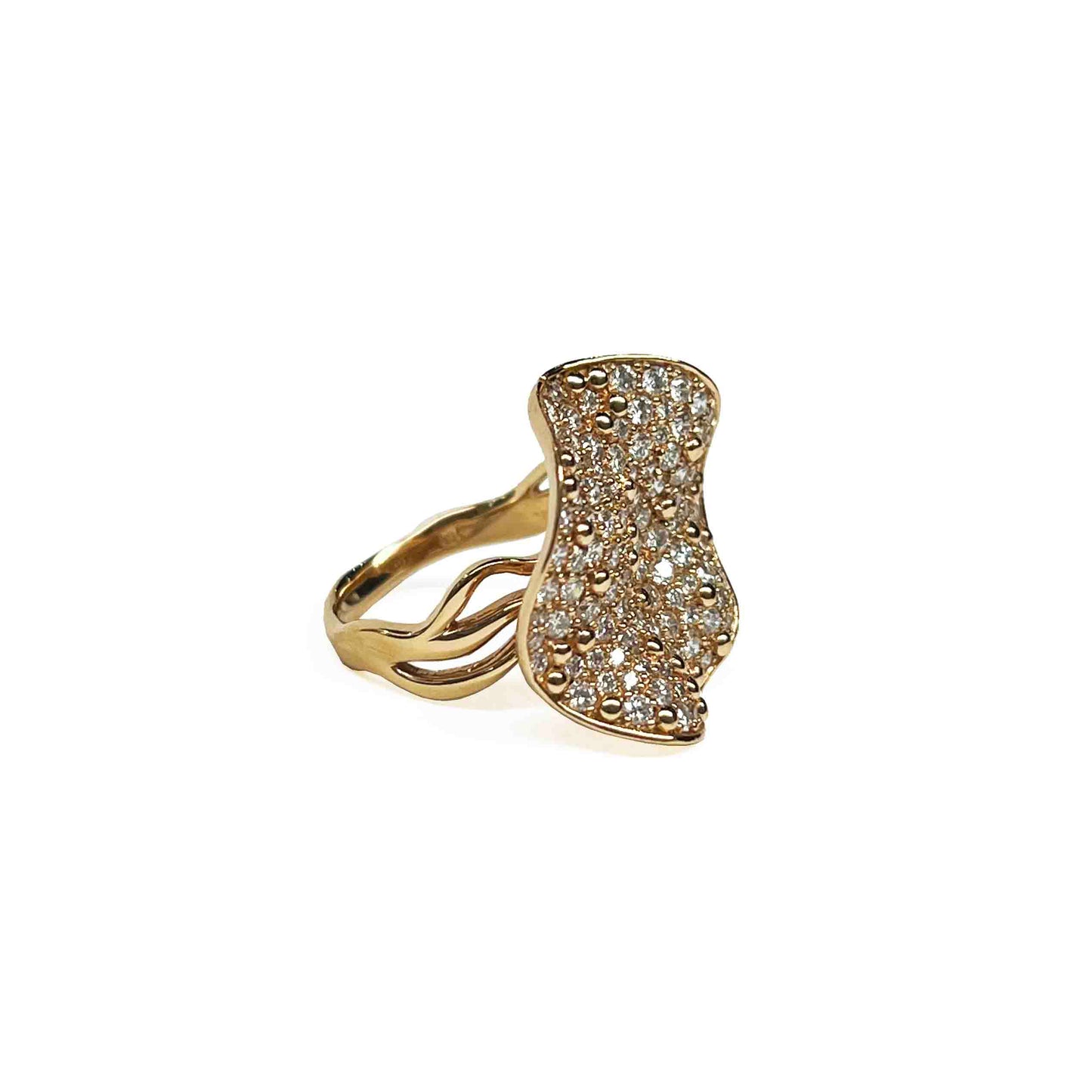 18kr Diamond Ring