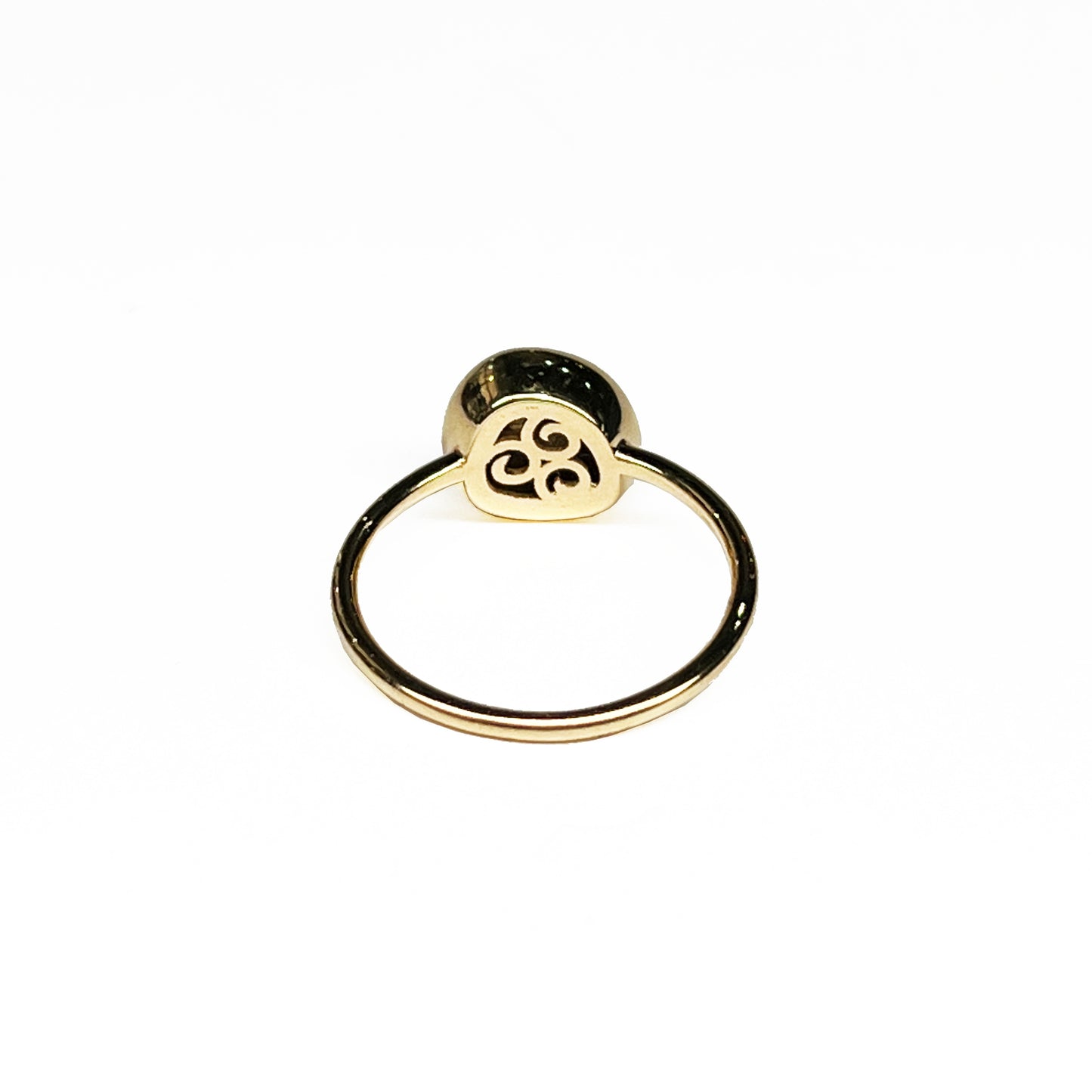 18kr Black Diamonds Cluster Ring