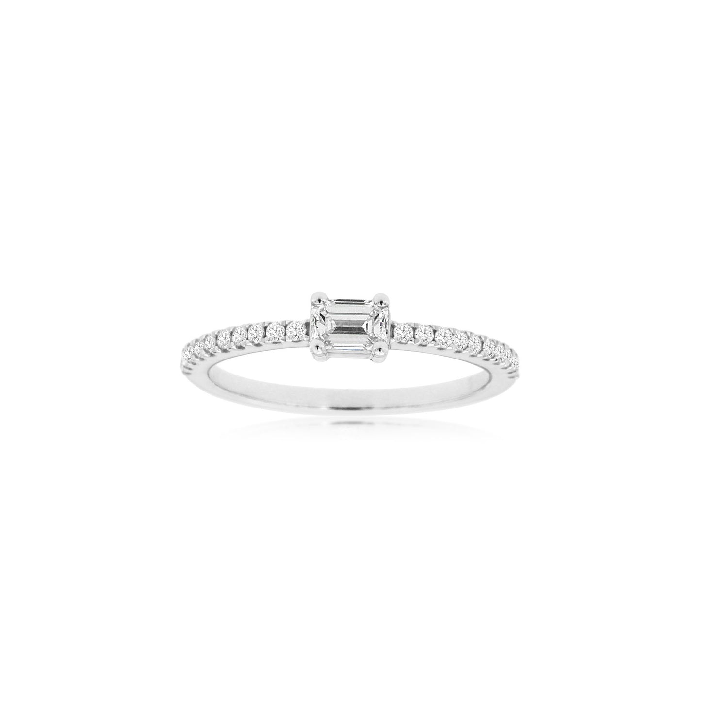 14kw Stackable Diamond Ring