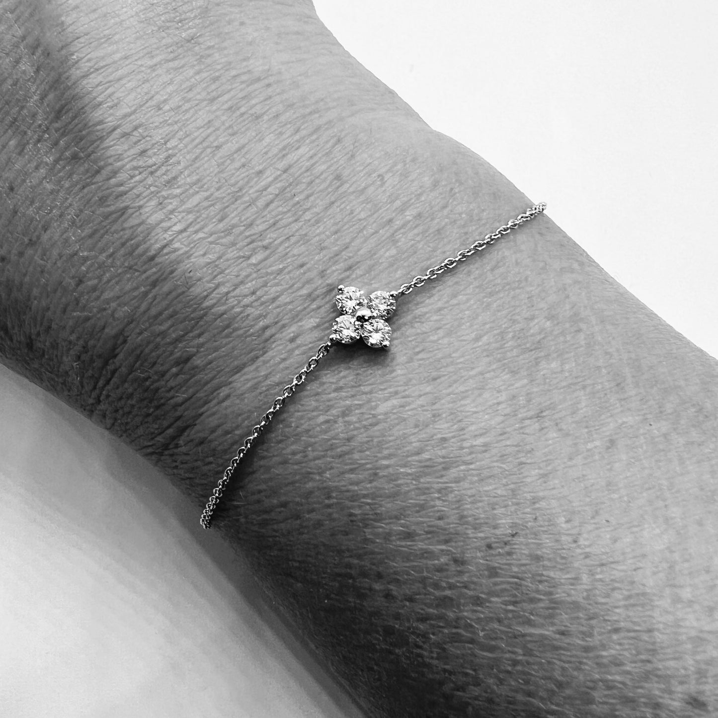 14kw Diamond Bracelet