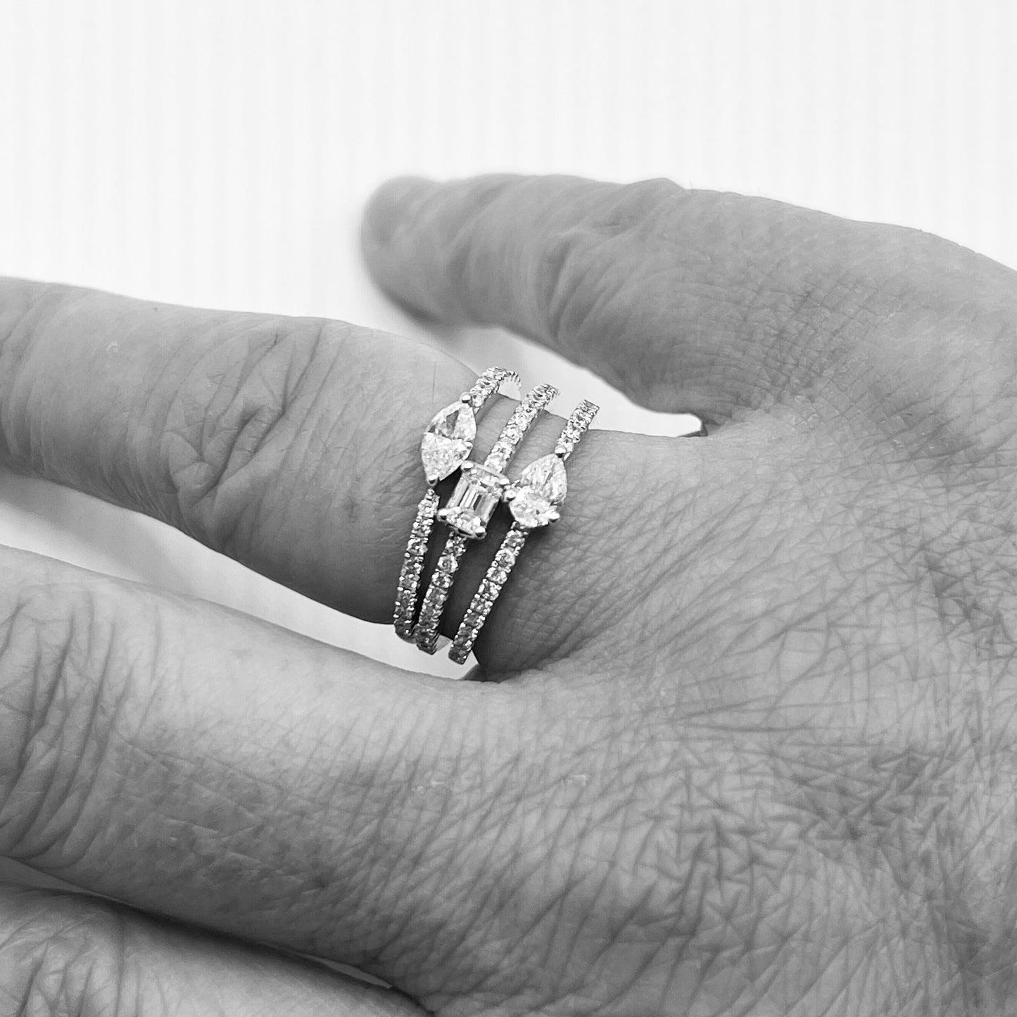 14kw Stackable Diamond Ring