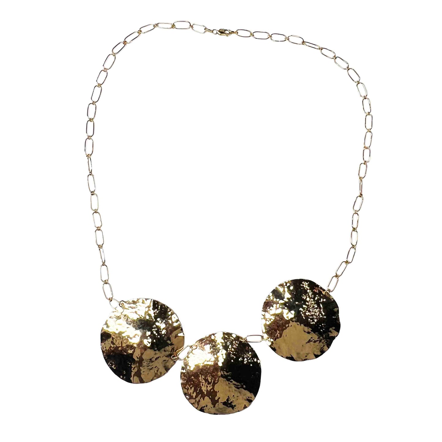 14ky Discs Necklace