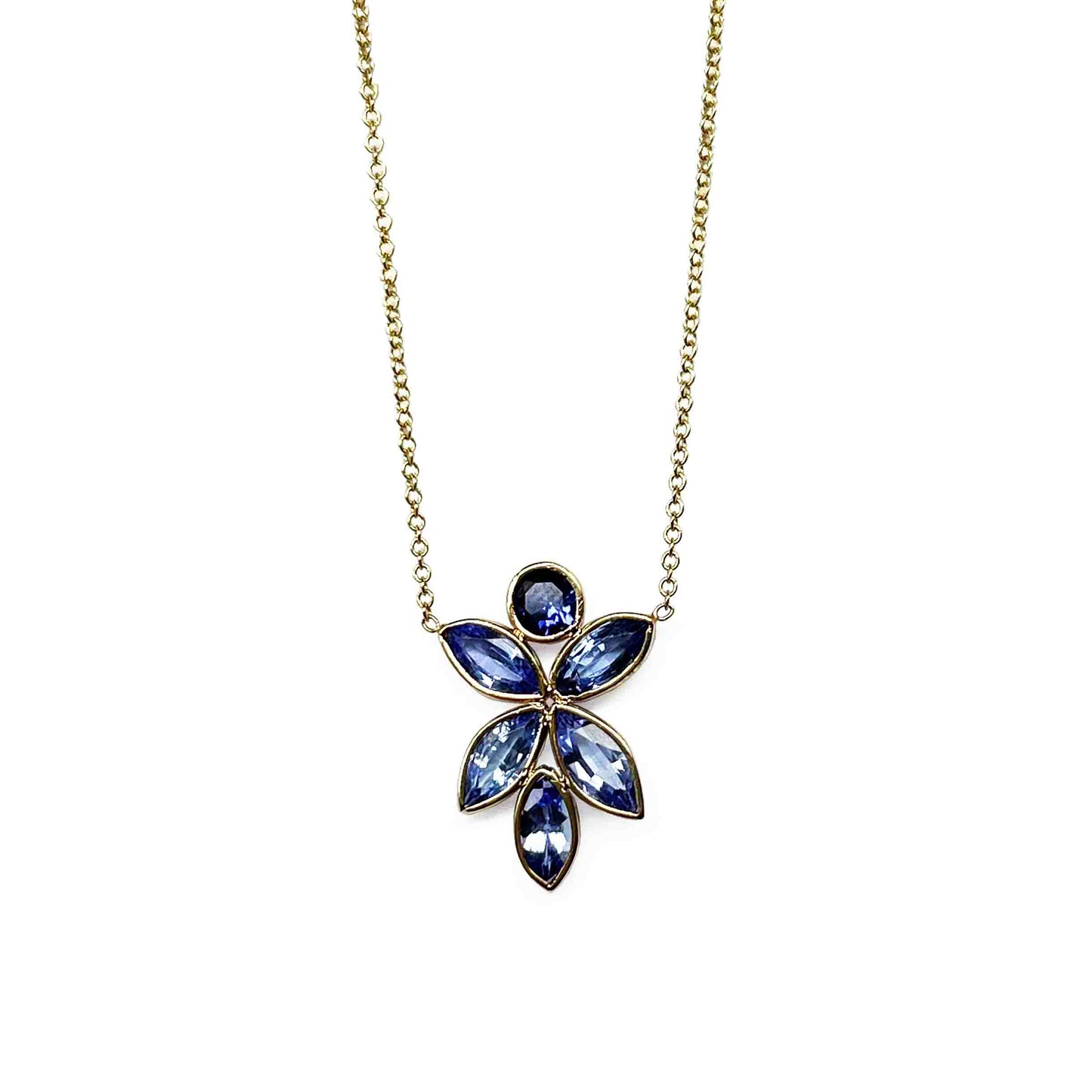 14ky Tanzanite Necklace