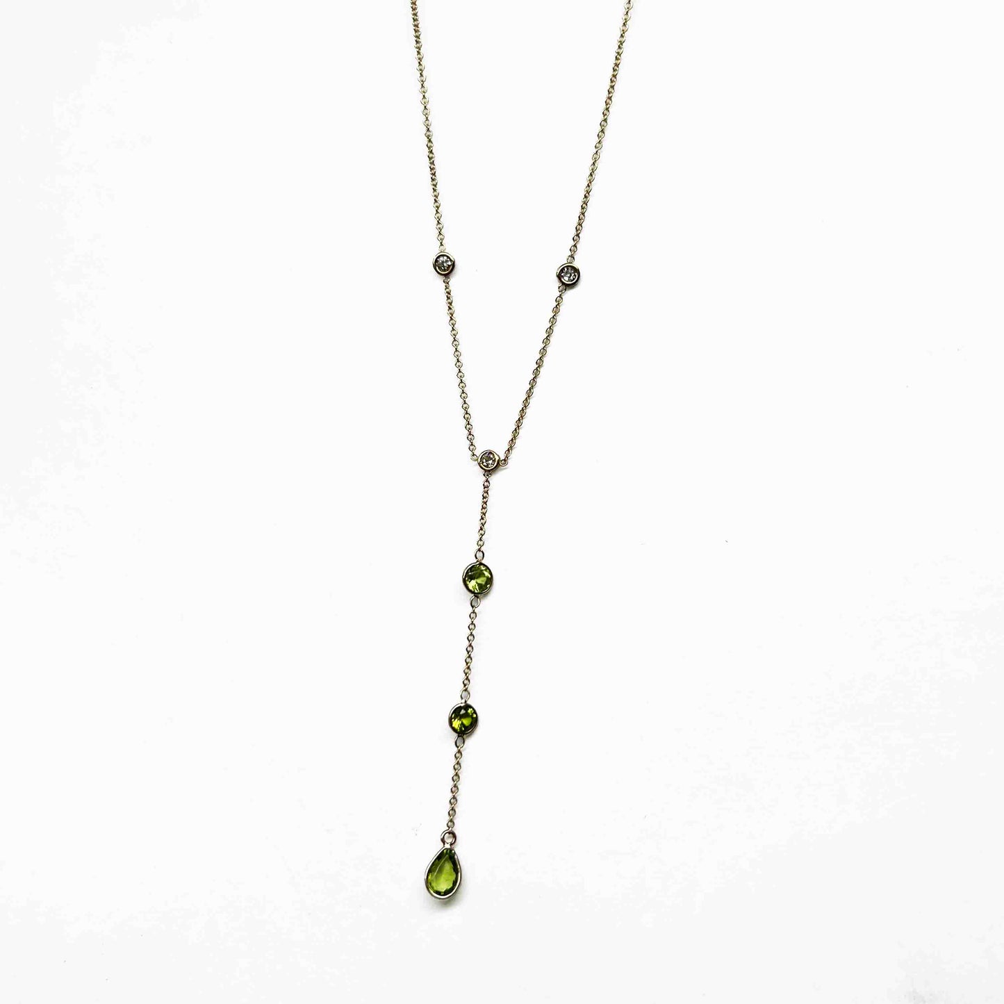 14ky Peridot Necklace
