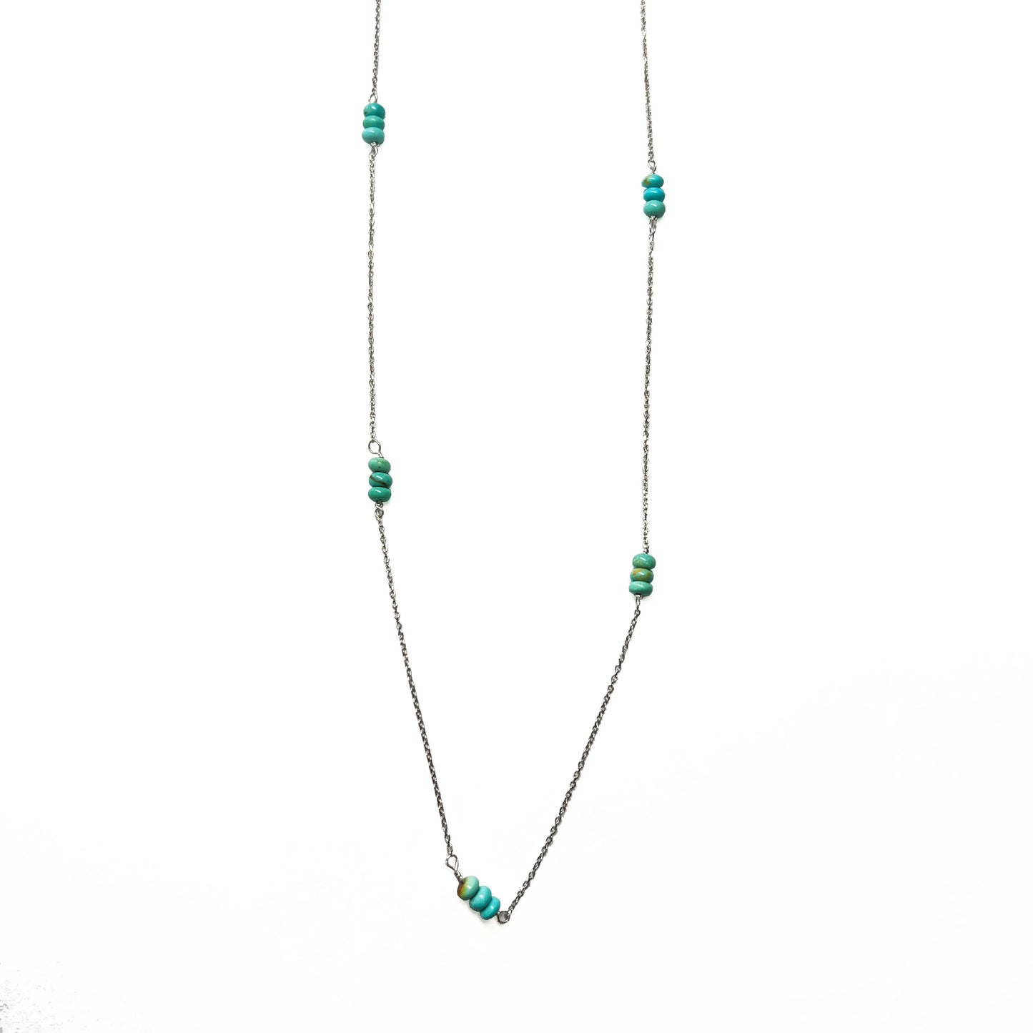Silver Turquoise Necklace