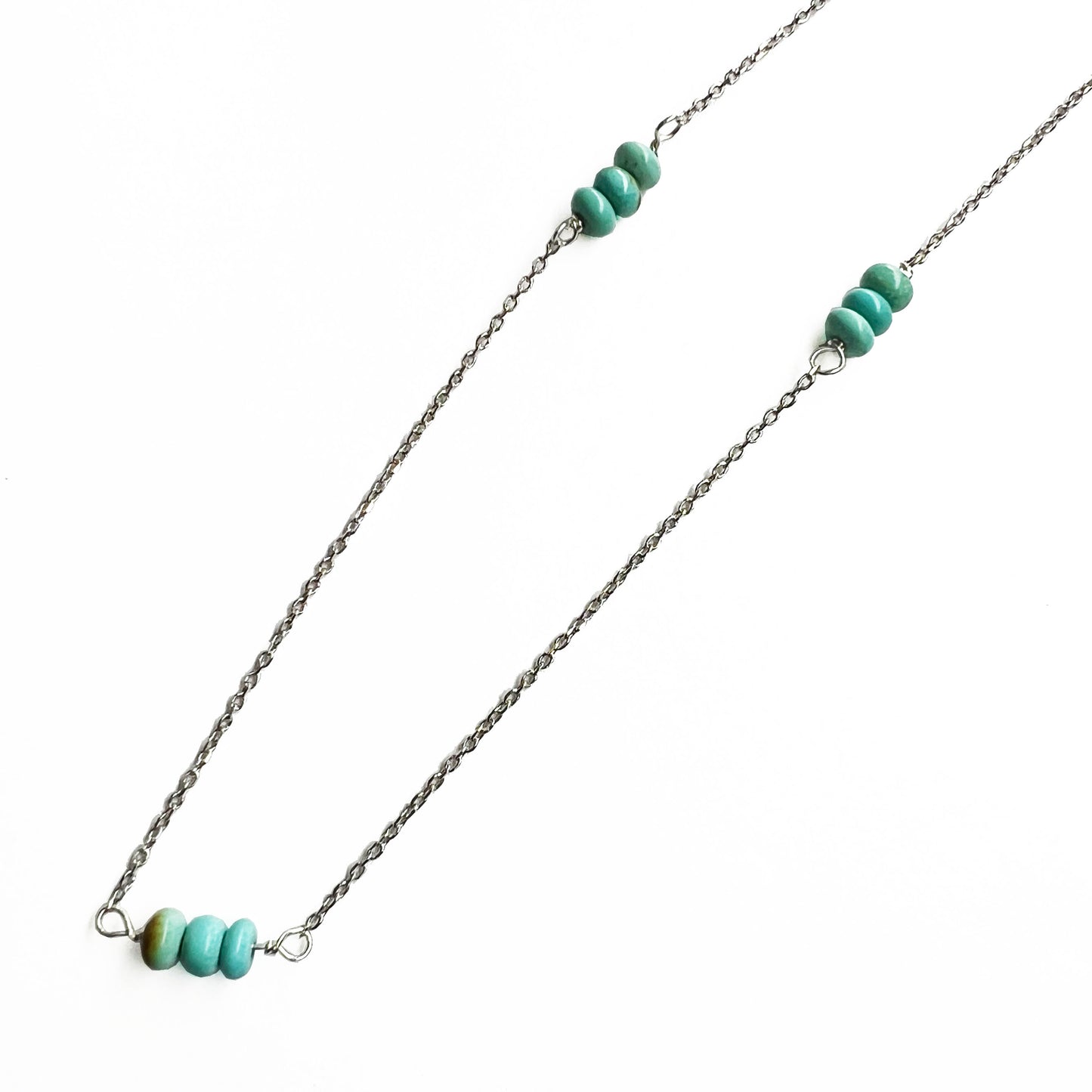 Silver Turquoise Necklace