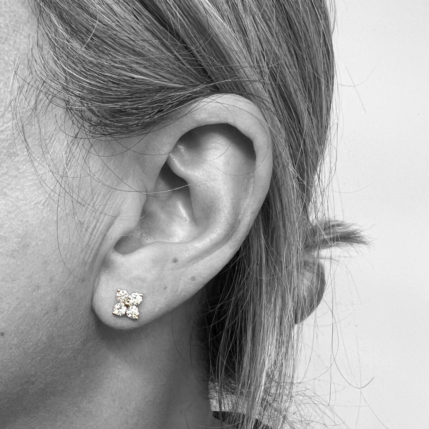 14ky Diamond Diamond Earrings