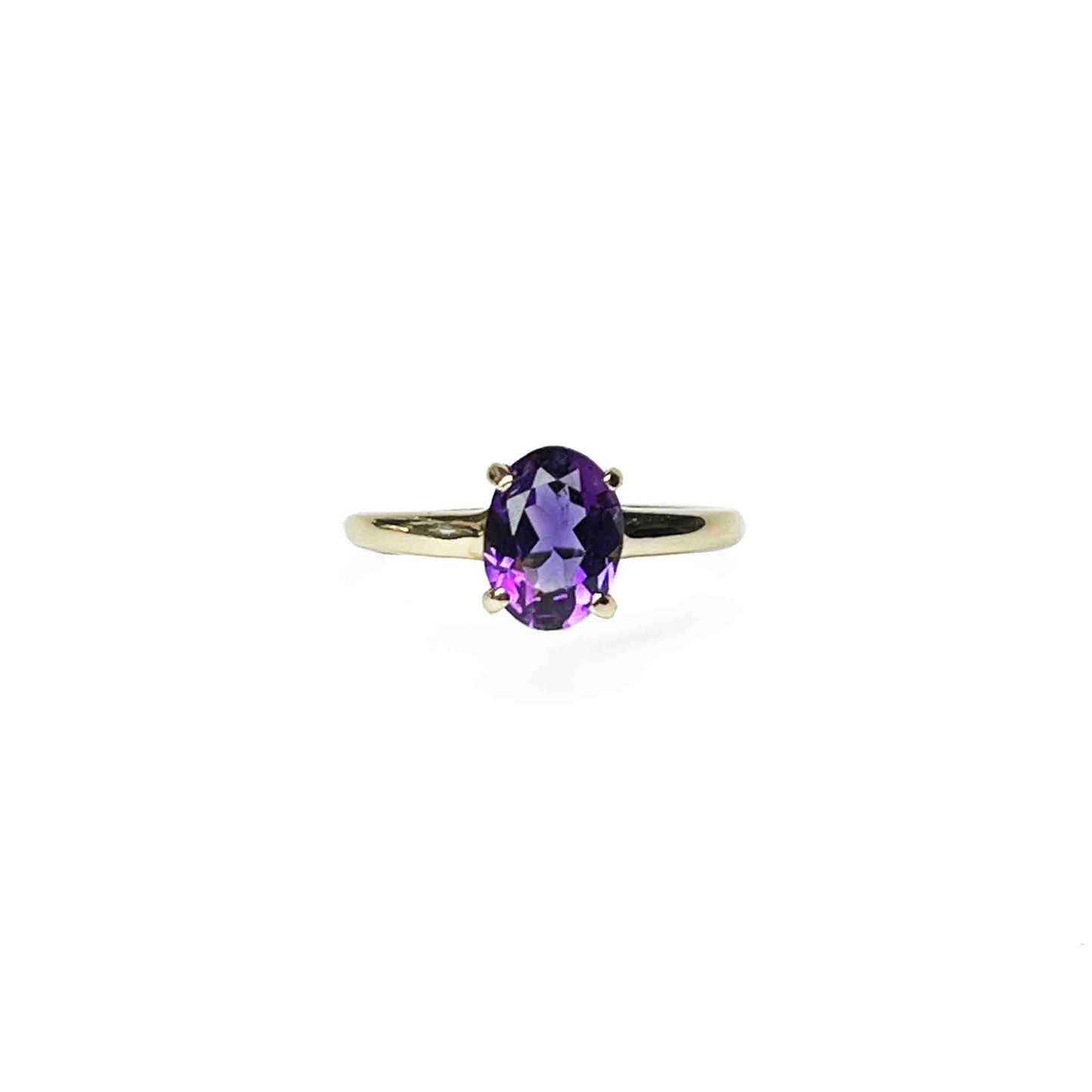 14ky Amethyst Ring