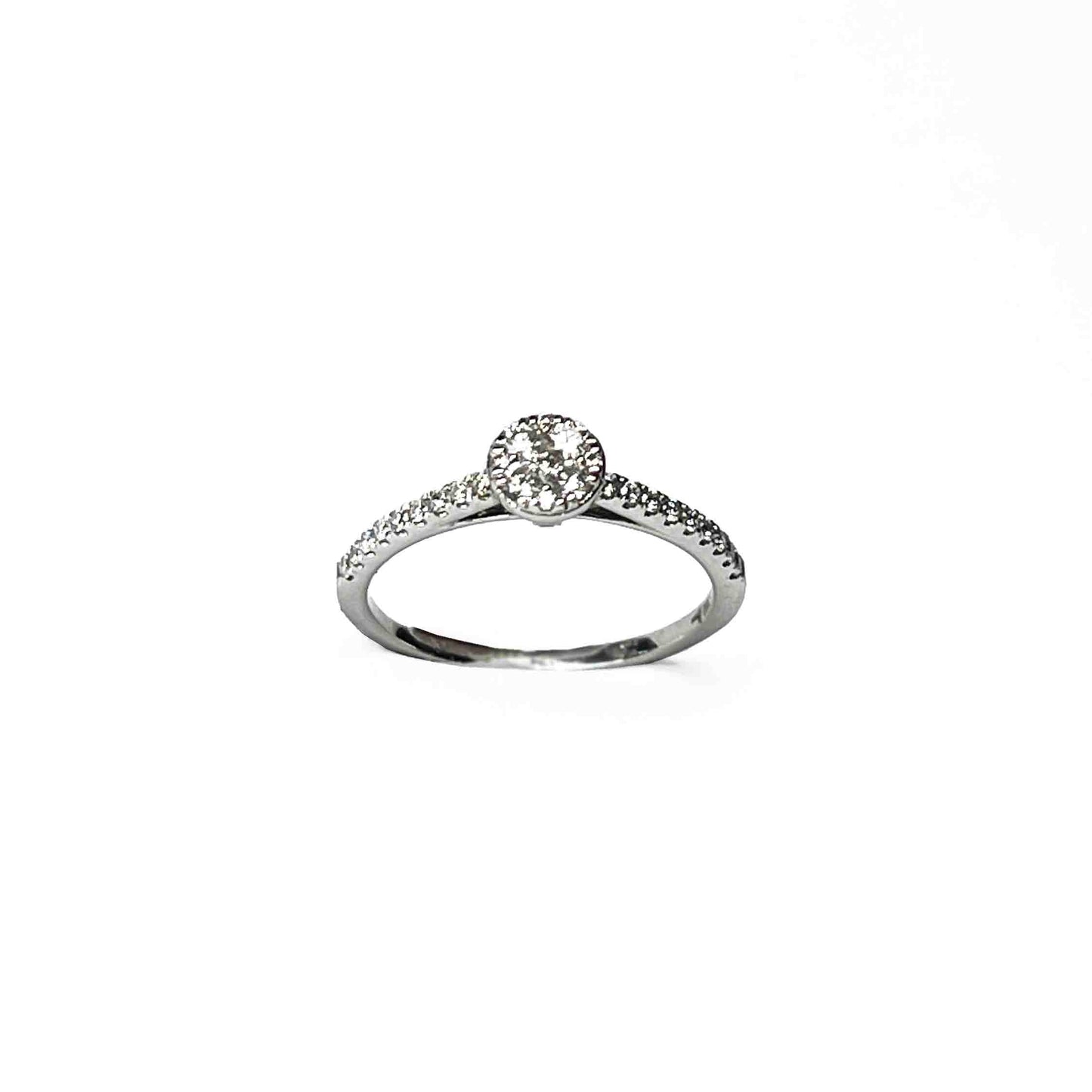 14kw Diamond Ring