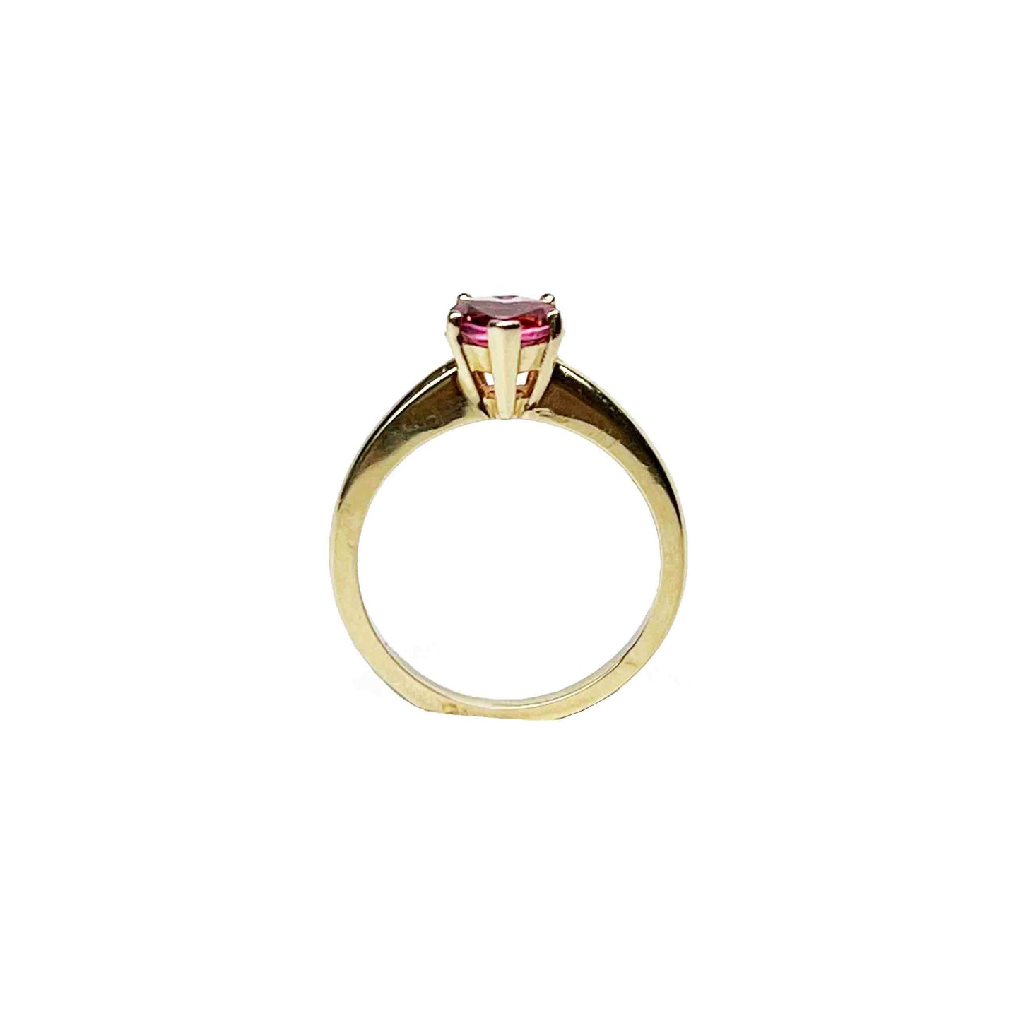 14ky Pink Tourmaline Ring
