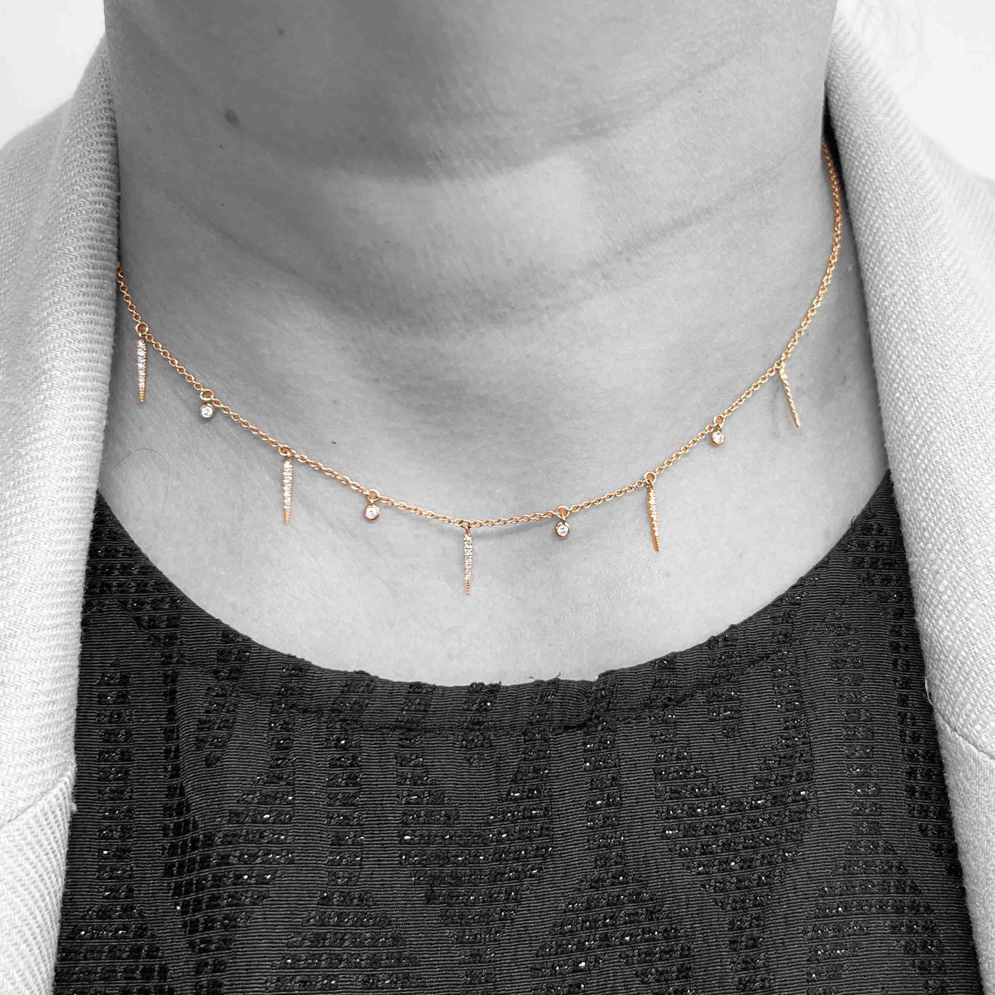 14ky Diamond Necklace