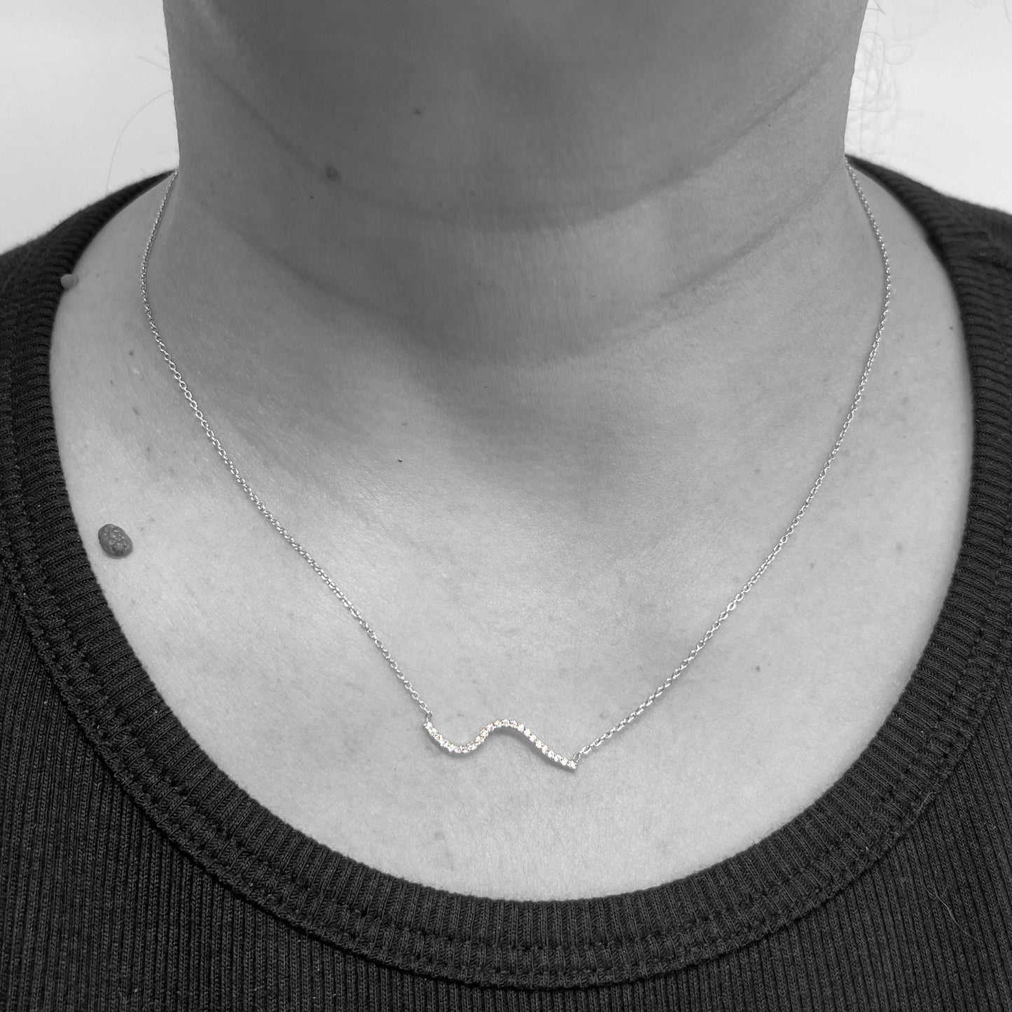 18kw Diamond Necklace