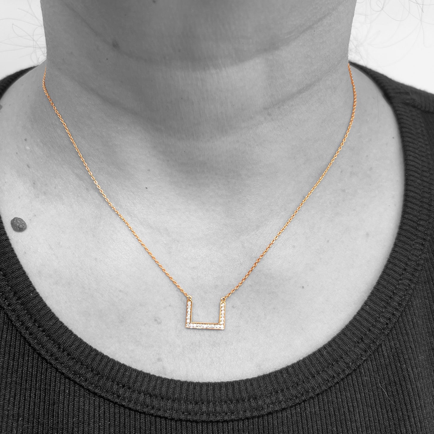 18kr Diamond Necklace