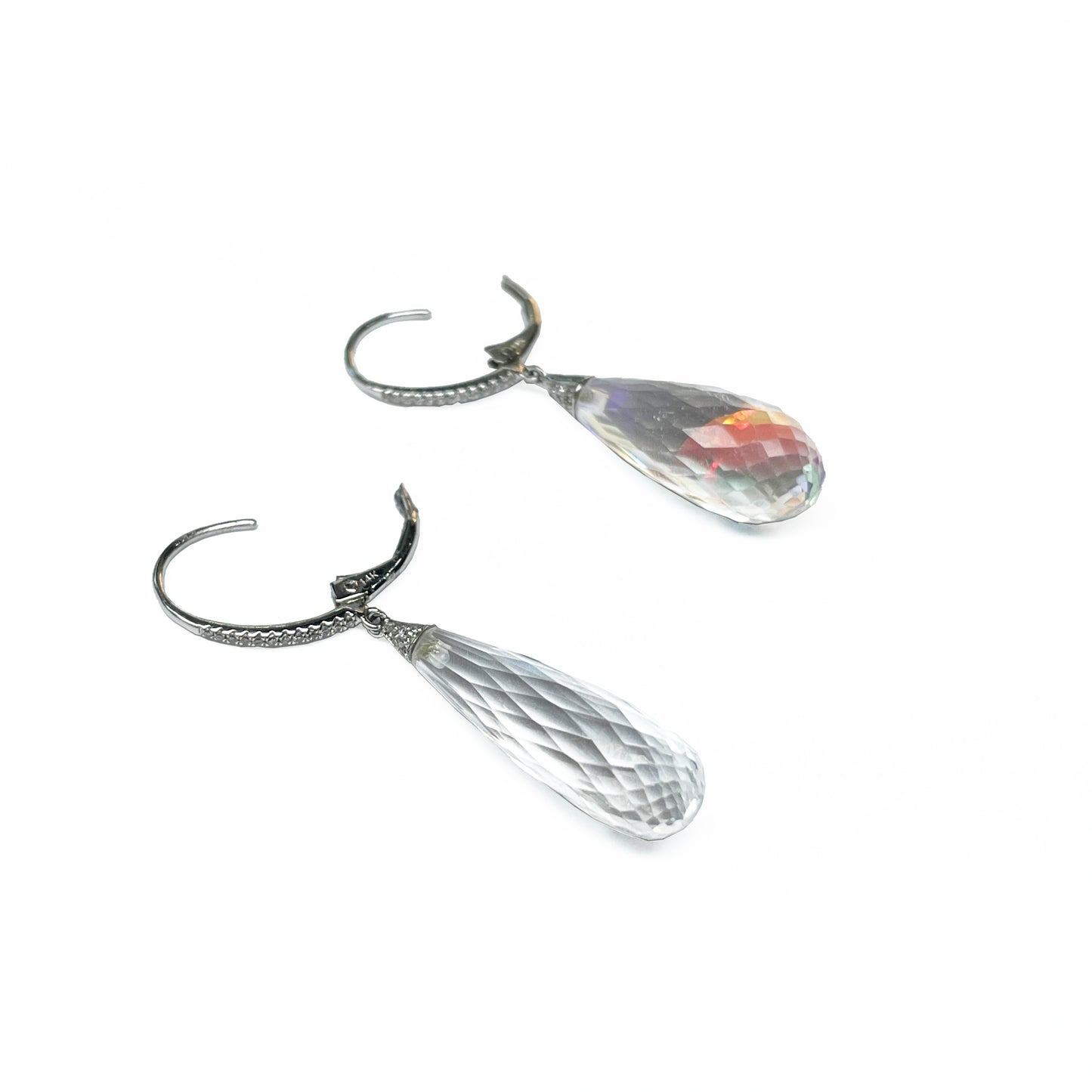 14kw Crystal Earrings