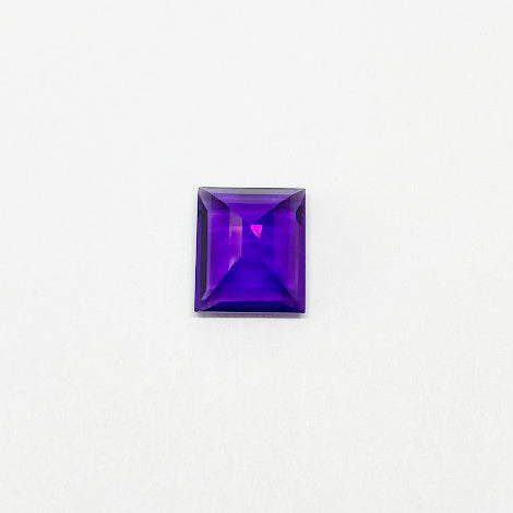 Amethyst - Rectangular Step Cut - eklektic jewelry studio