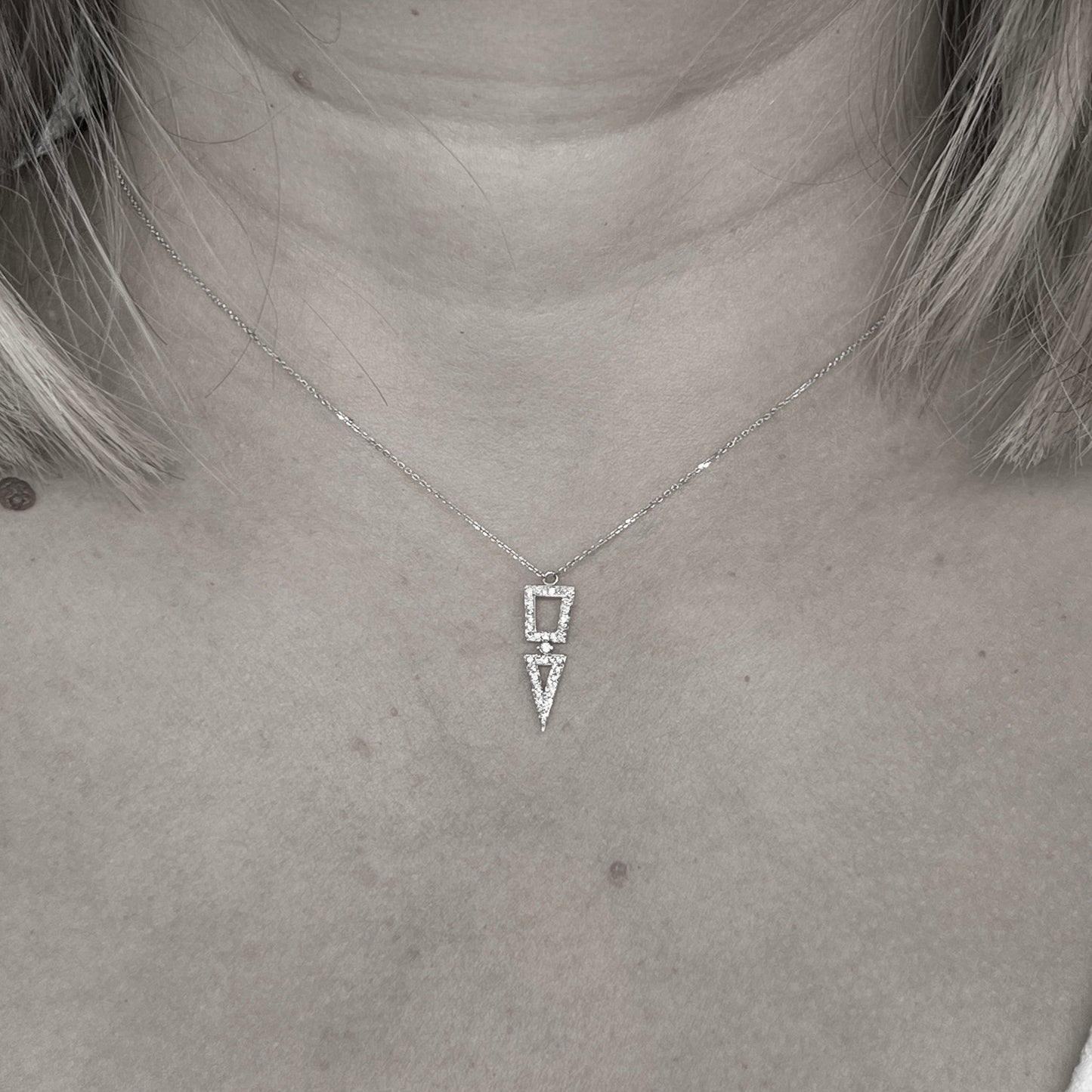 18kw Diamond Necklace