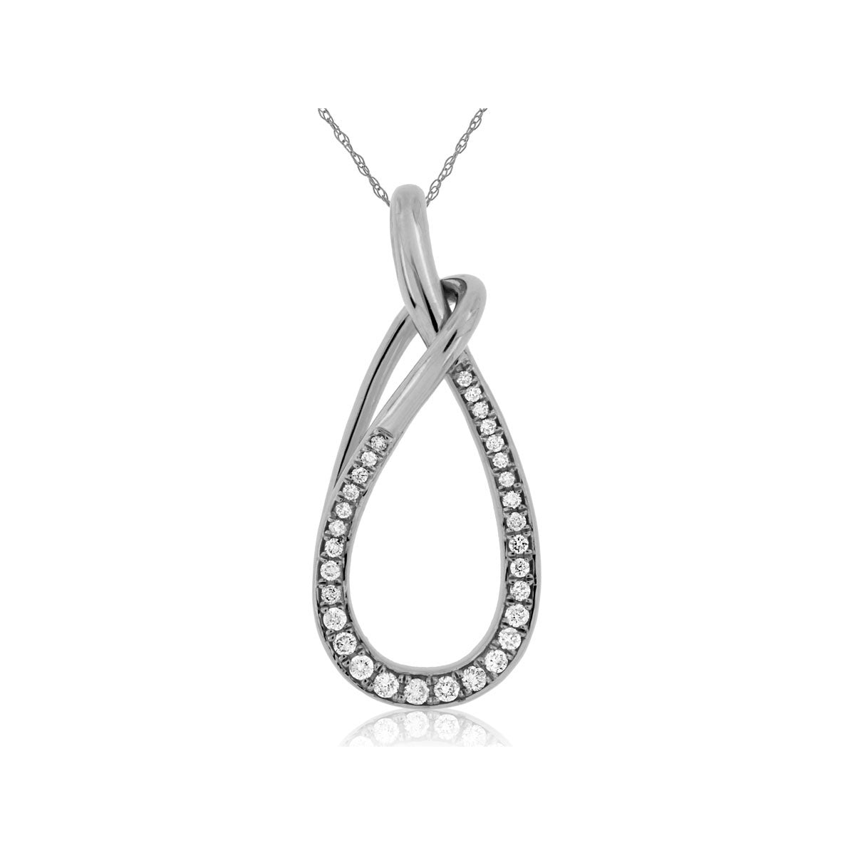 14kw Diamond Pendant