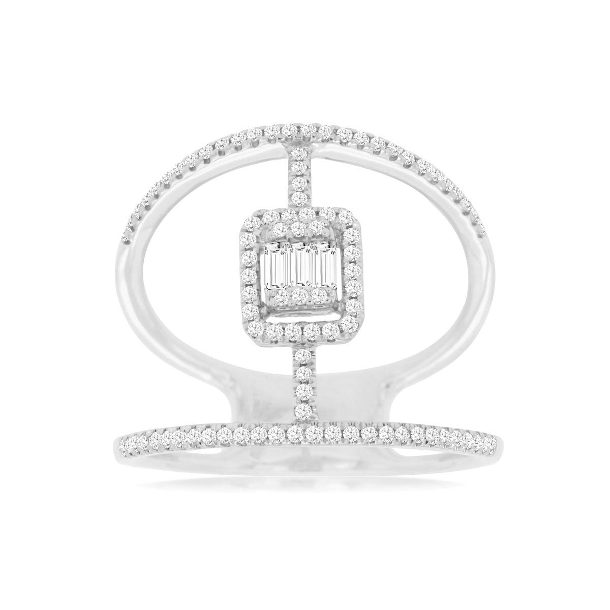 14kw Diamond Ring