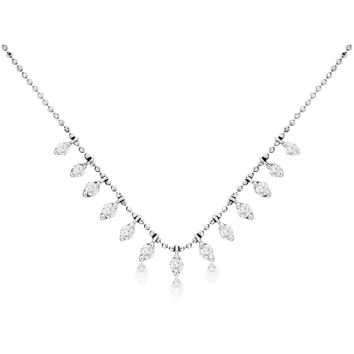 14kw Diamond Necklace 0.50ctw