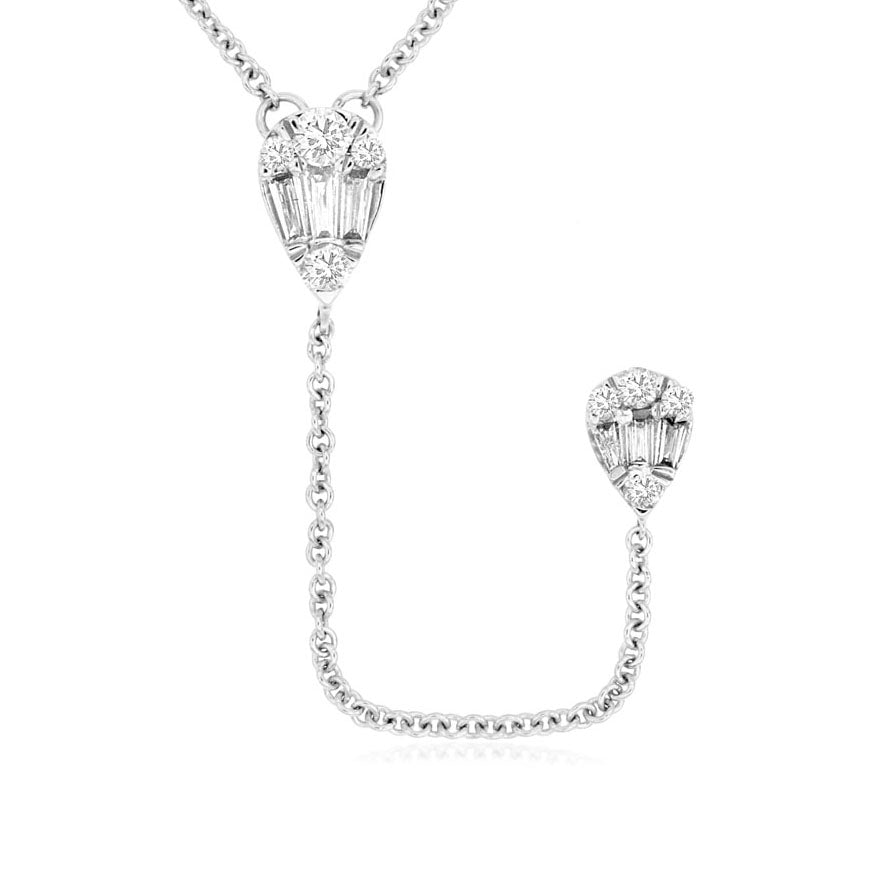 14kw Diamond Necklace - eklektic jewelry studio