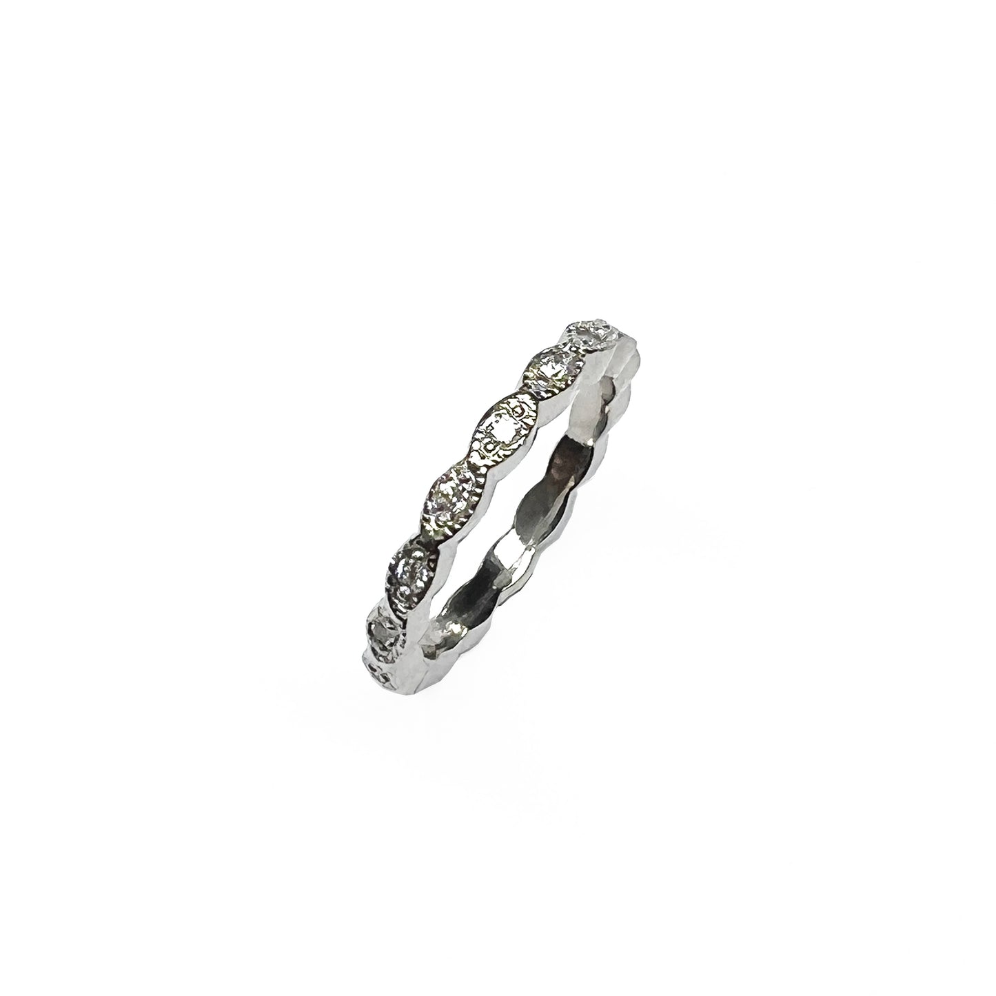 Plat Diamond Eternity Ring