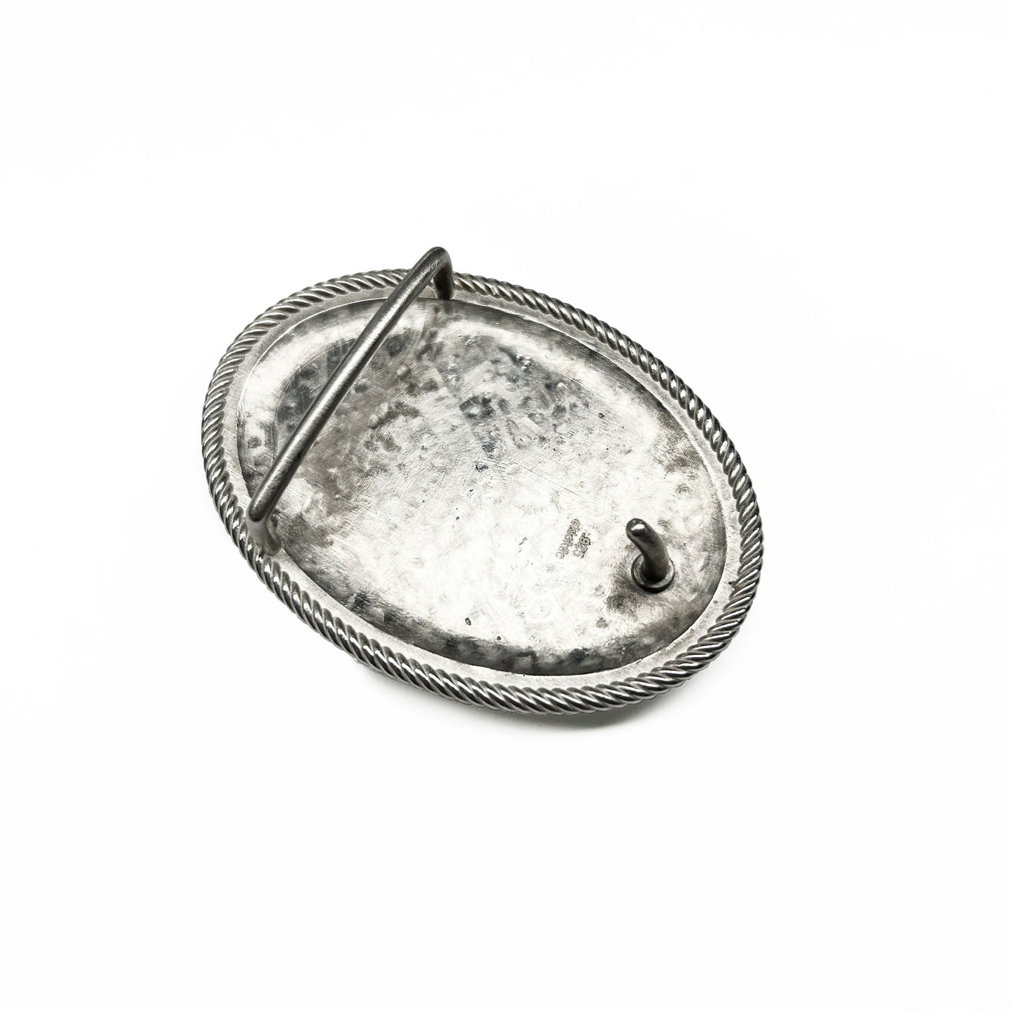 Silver Houston Skyline Belt Buckle