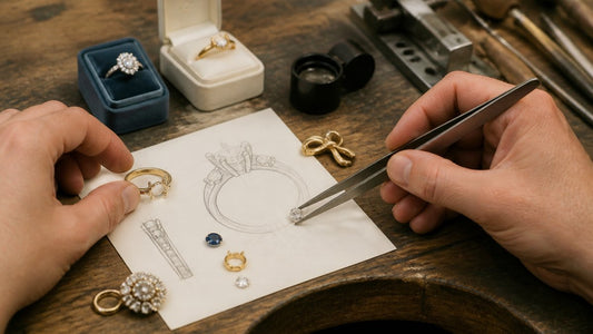 How to Redesign Inherited Jewelry into Modern Rings
