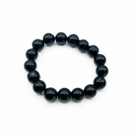 Black Onyx Beads Bracelet