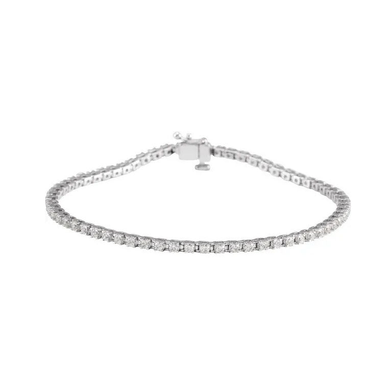 14kw Lab Diamond Tennis Bracelet 2ctw