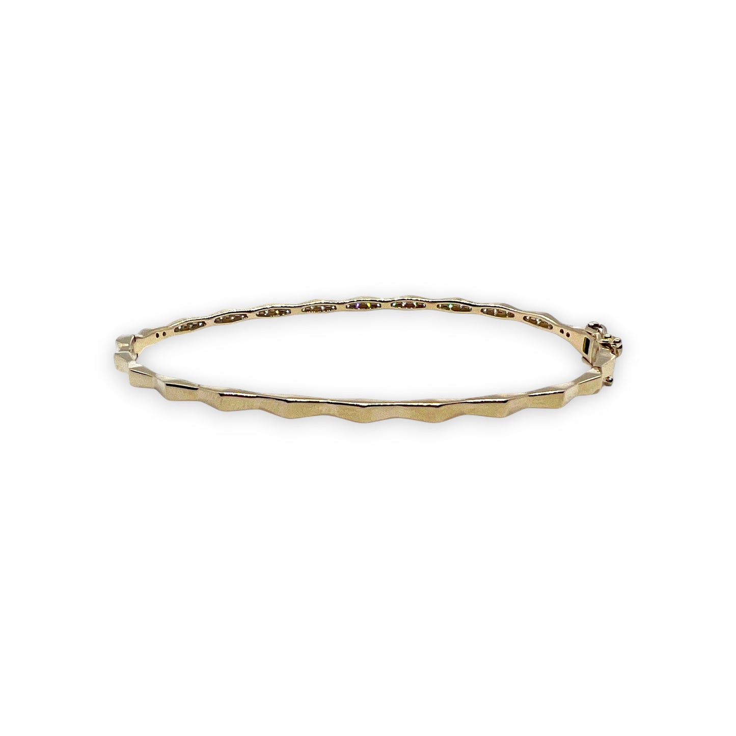 14ky Diamond Bangle Bracelet