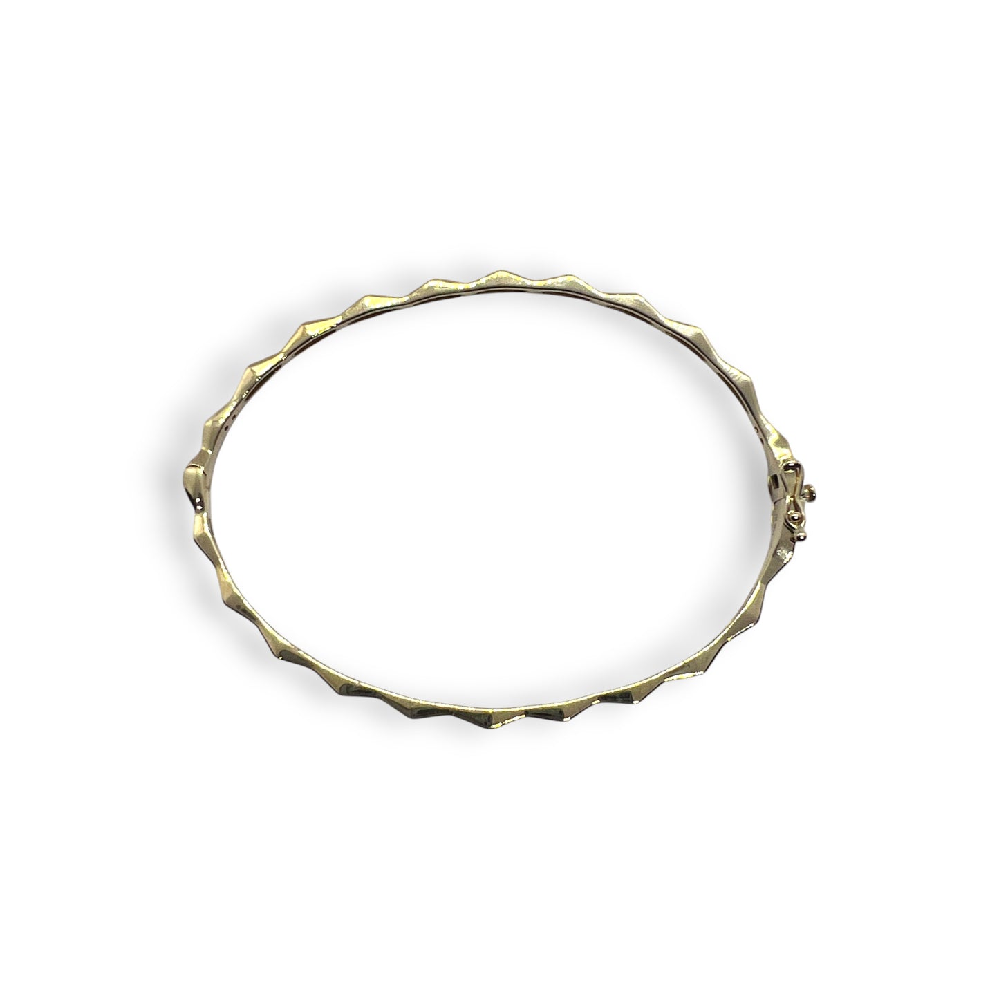 14ky Diamond Bangle Bracelet