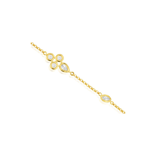 14ky Diamond Bracelet