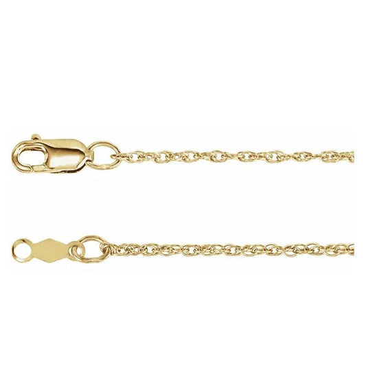 14ky Rope Chain 18"