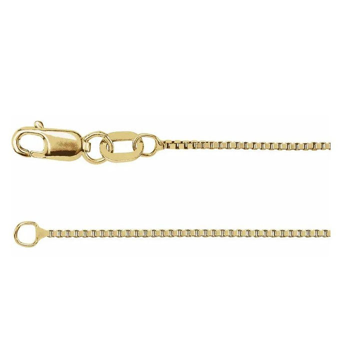 14ky Box Chain 18"