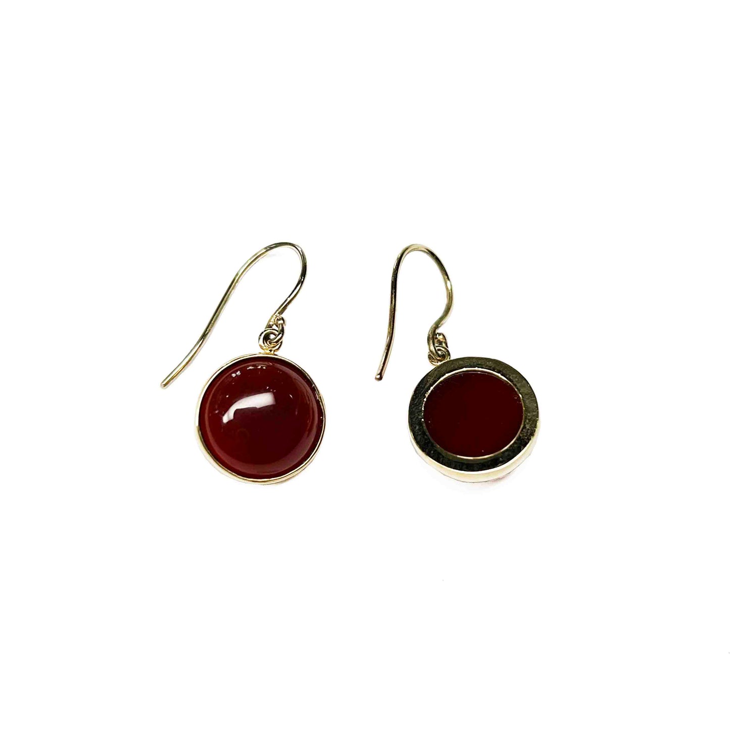 14KY Carnelian Earrings