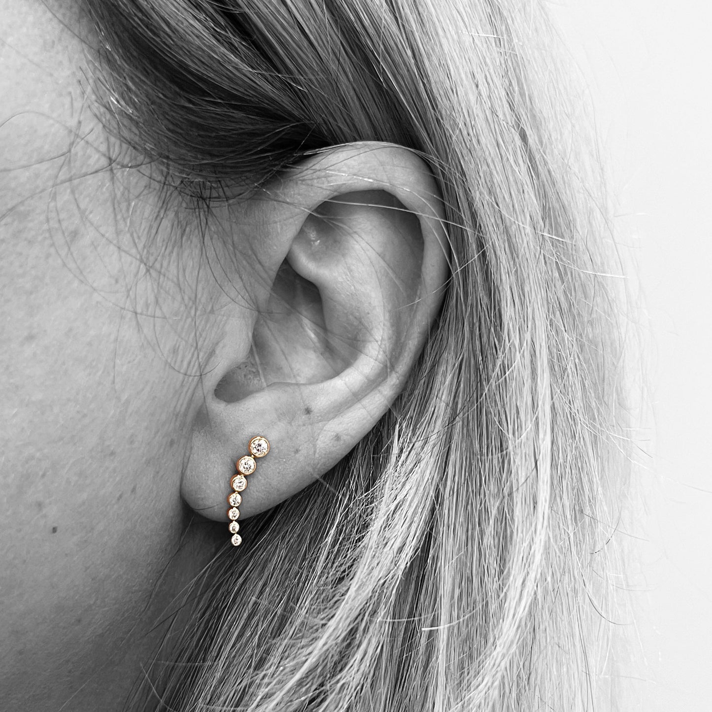 14ky Diamond Stud Earrings