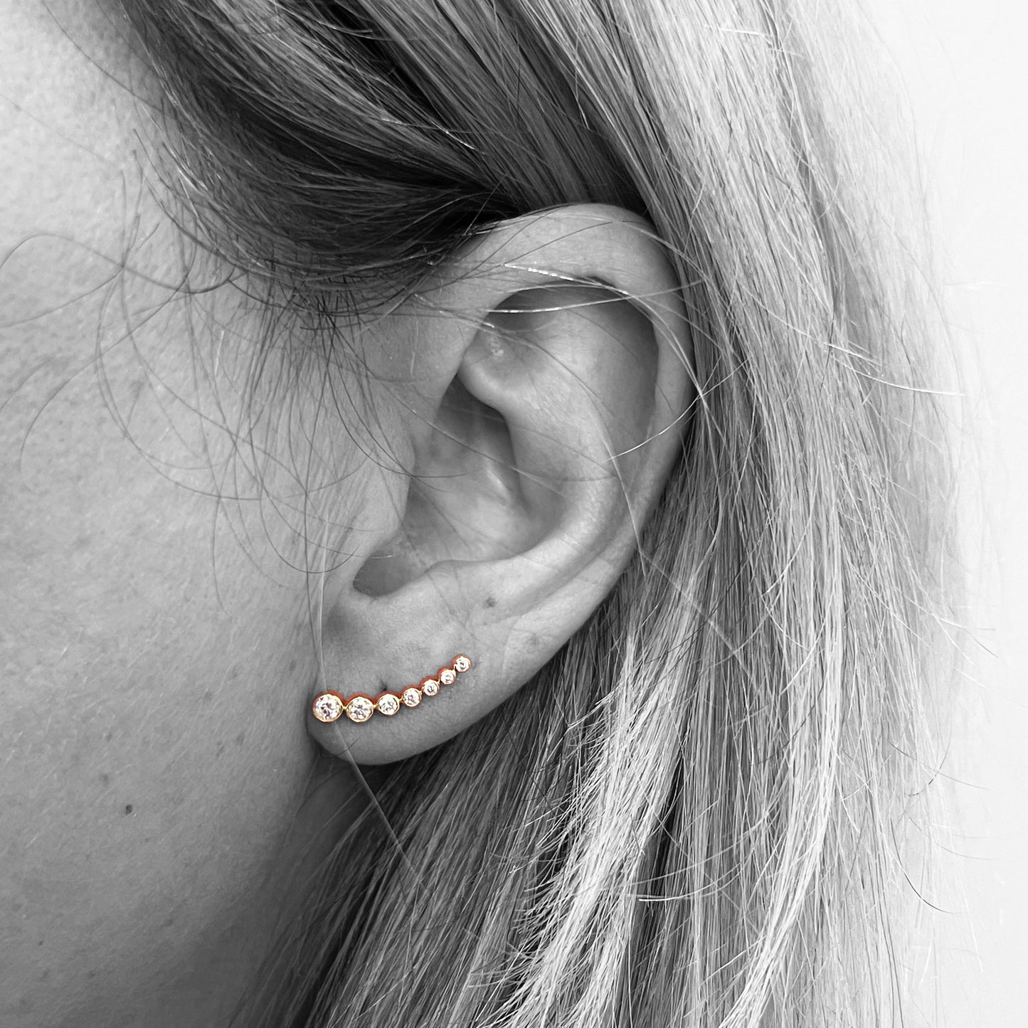 14ky Diamond Stud Earrings