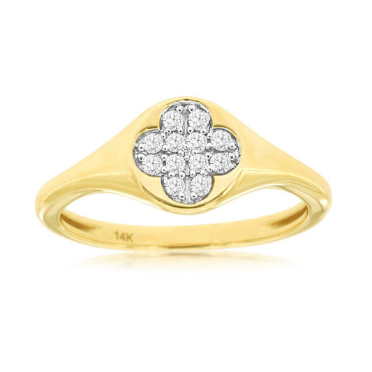 14ky Diamond Ring