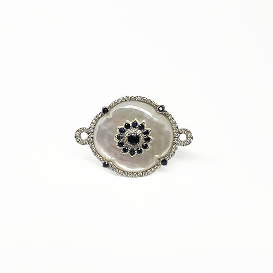 18kw Mother of Pearl Ring