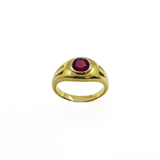 18ky Ruby Ring