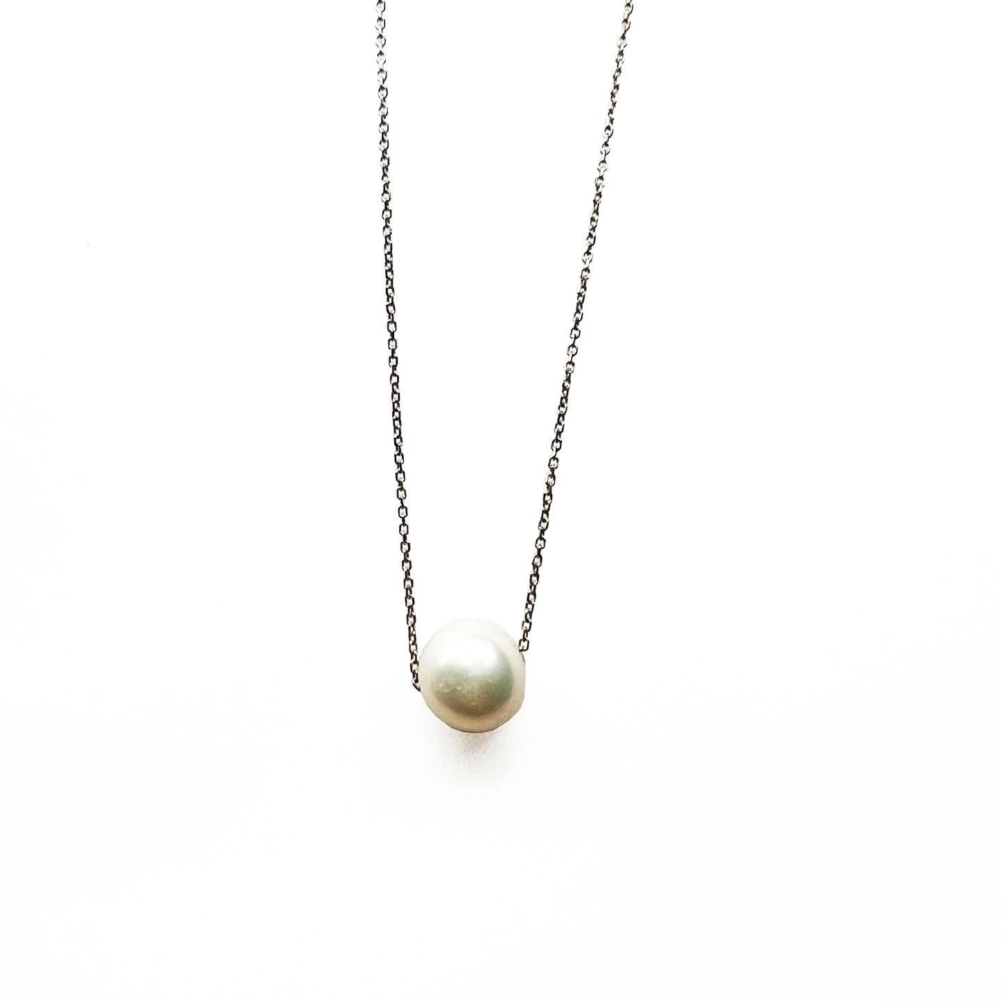 18kw Pearl Slide Necklace