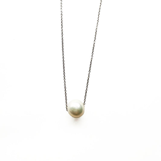 18kw Pearl Slide Necklace