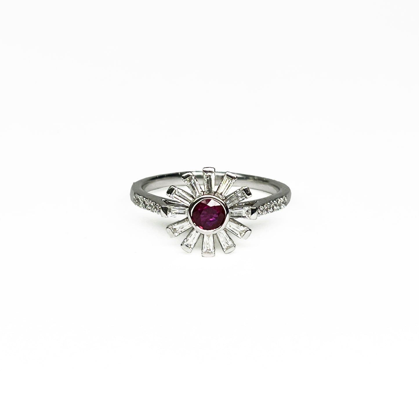 18kw Ruby Ring