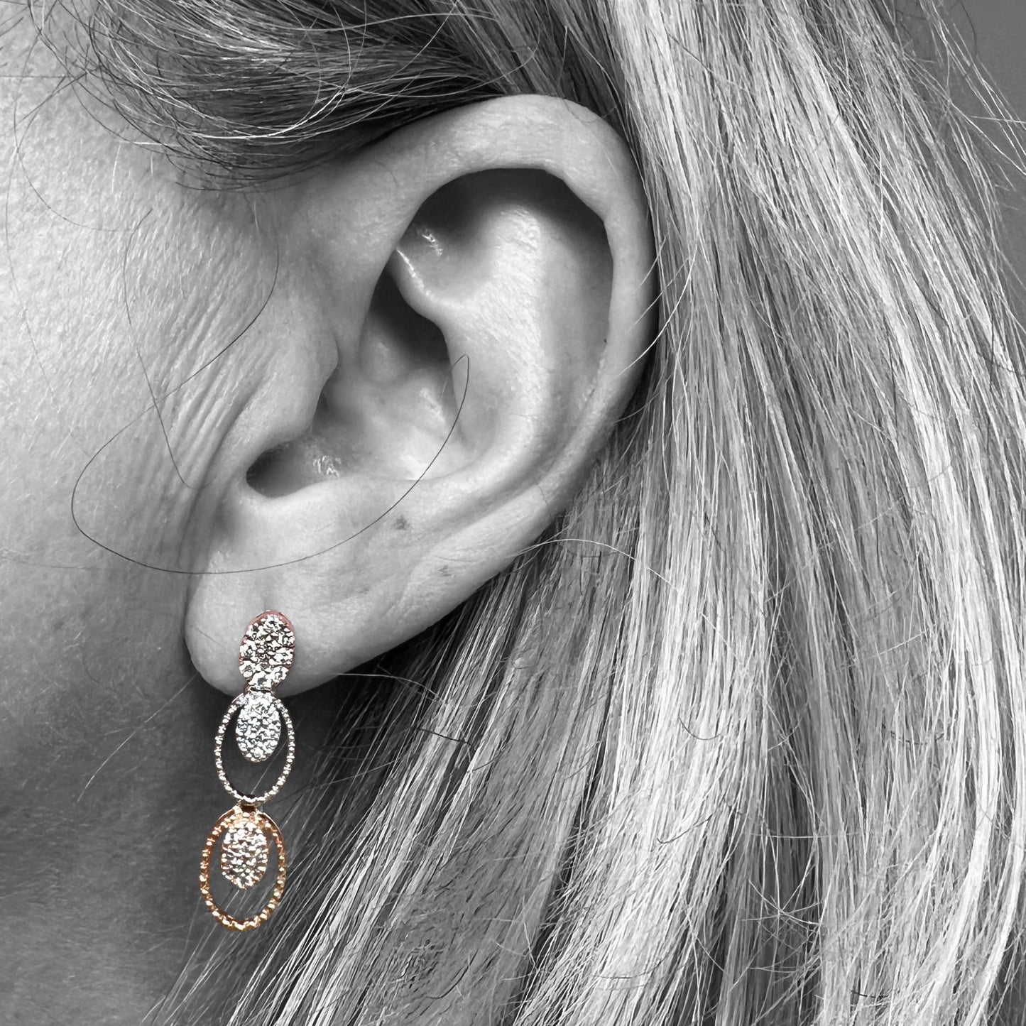 14ktt Diamond Earrings