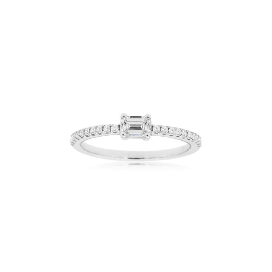 14kw Stackable Diamond Ring